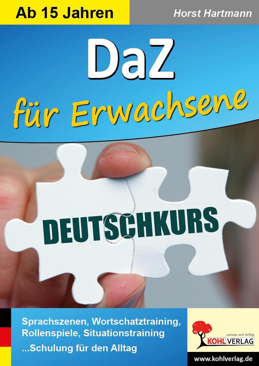 Cover: 9783960400158 | DaZ ... für Erwachsene | Horst Hartmann | Taschenbuch | Deutsch | 2016