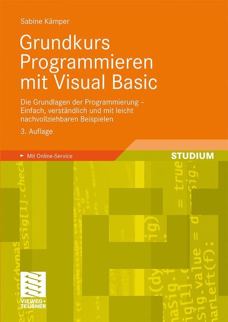 Cover: 9783834806901 | Grundkurs Programmieren mit Visual Basic | Sabine Kämper | Taschenbuch