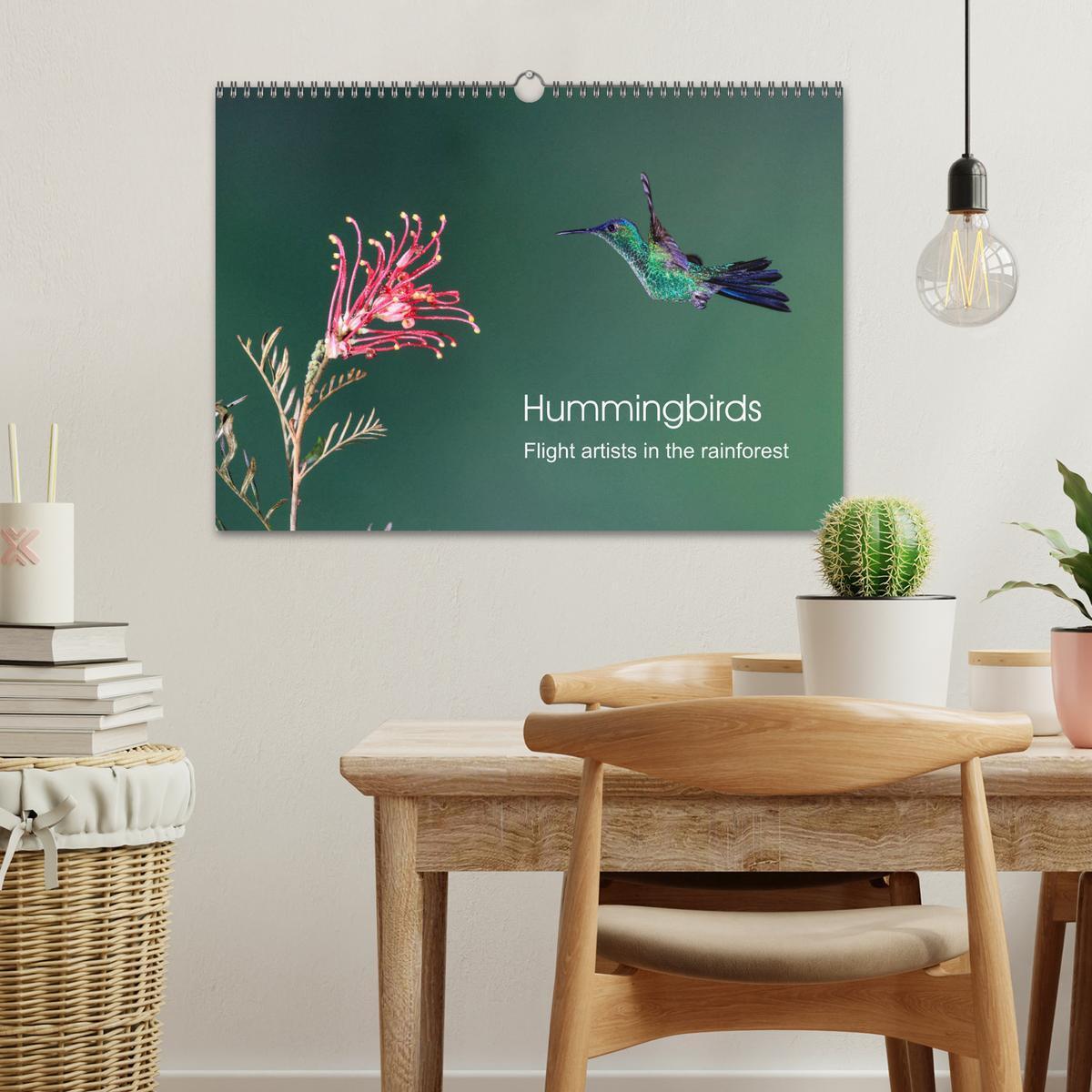 Bild: 9781325938438 | Hummingbirds - Flight artists in the rainforest (Wall Calendar 2025...