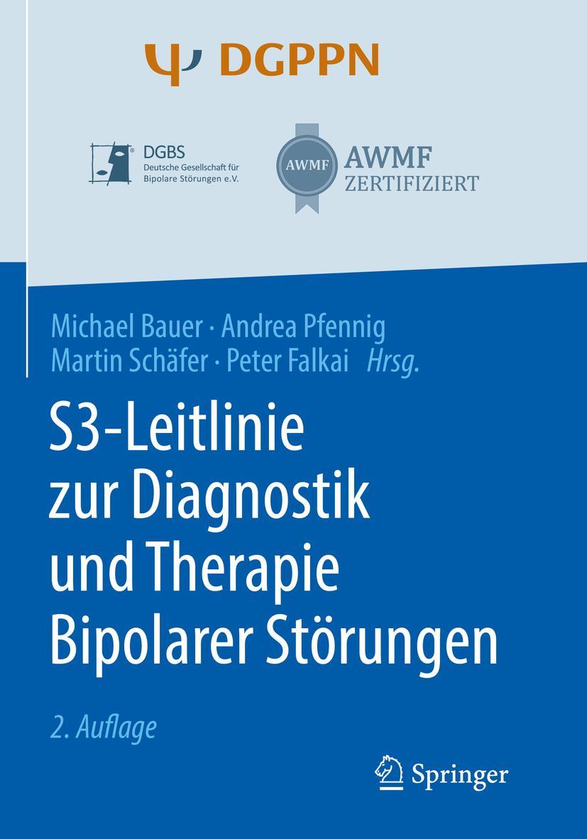 Cover: 9783662611524 | S3-Leitlinie zur Diagnostik und Therapie Bipolarer Störungen | Buch