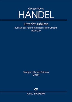 Cover: 9790007250799 | Utrechter Jubilate (Klavierauszug) | Georg Friedrich Händel | Buch