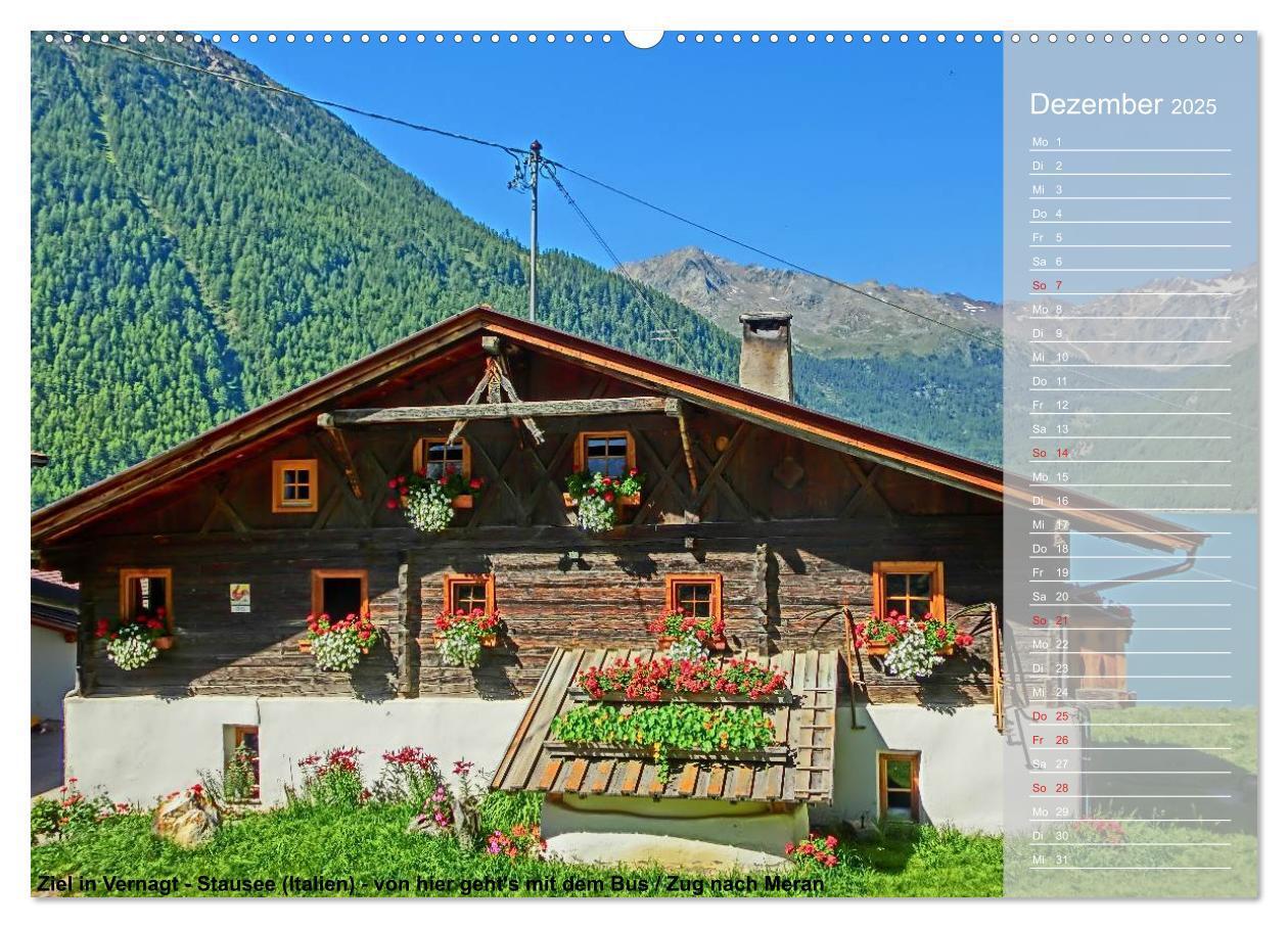 Bild: 9783435793983 | Alpenüberquerung (Wandkalender 2025 DIN A2 quer), CALVENDO...