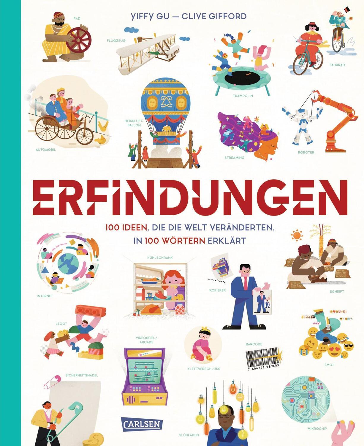 Cover: 9783551252197 | Erfindungen | Clive Gifford | Buch | 112 S. | Deutsch | 2022 | Carlsen
