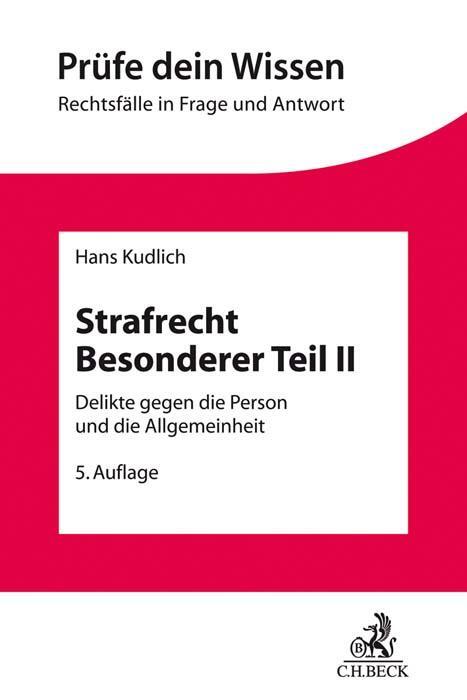 Cover: 9783406764622 | Strafrecht Besonderer Teil II | Hans Kudlich | Taschenbuch | Deutsch