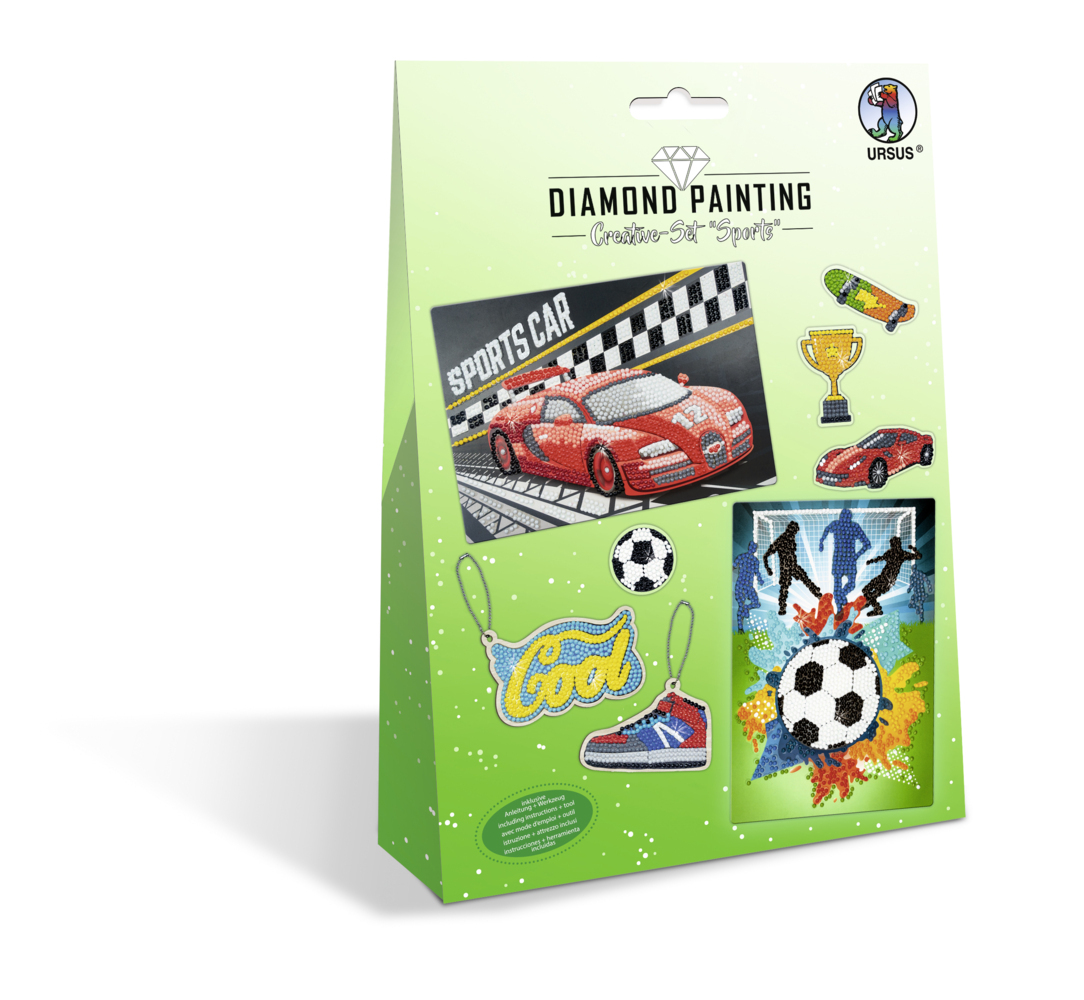 Cover: 4008525242888 | URSUS Diamond Painting "Creative Set Sports" | 4351-00-03 | Deutsch