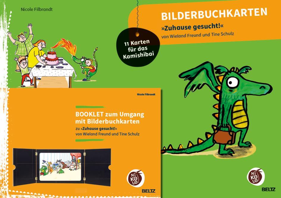 Cover: 4019172600242 | Bilderbuchkarten »Zuhause gesucht!« von Wieland Freund und Kristine...