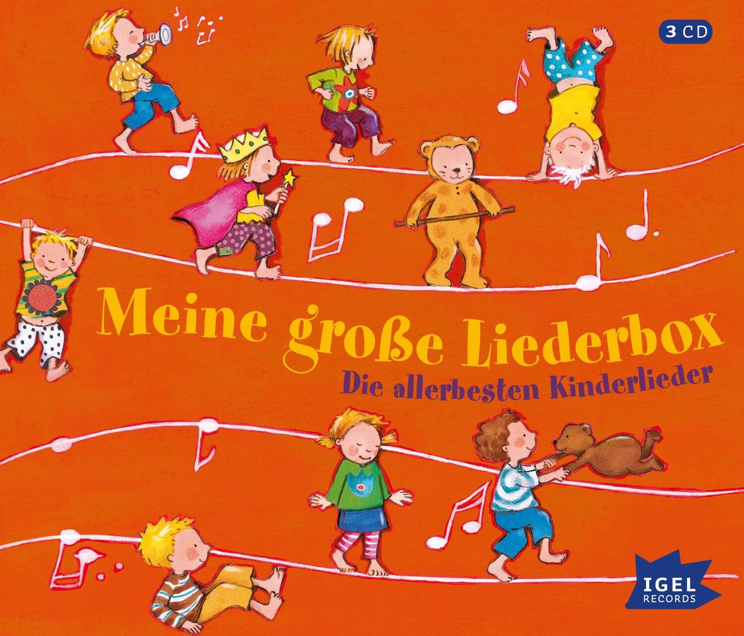 Cover: 4065713000019 | Meine große Liederbox | Die allerbesten Kinderlieder | Audio-CD | 2022
