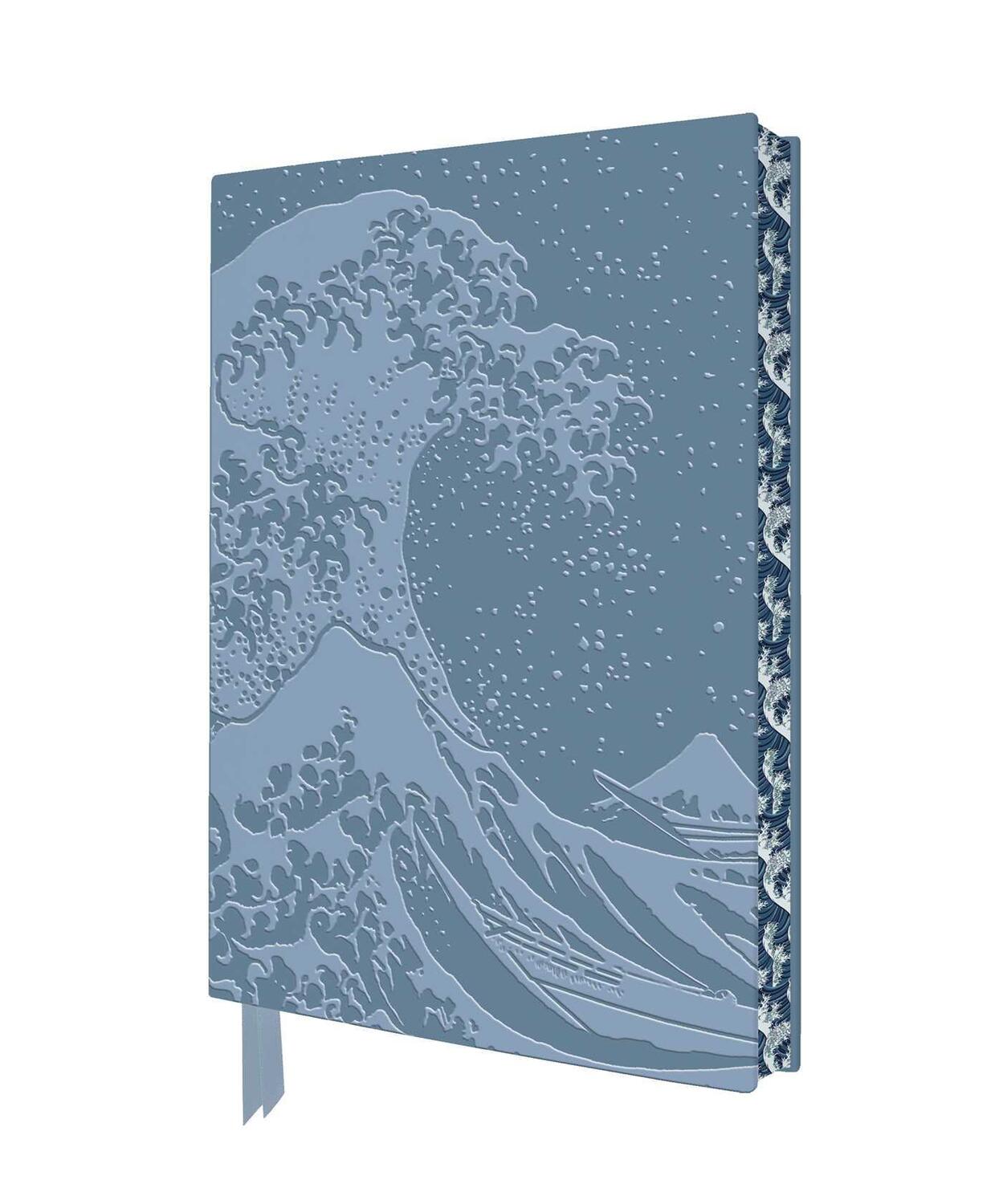Cover: 9781839648670 | Hokusai: Great Wave Artisan Art Notebook (Flame Tree Journals) | Buch