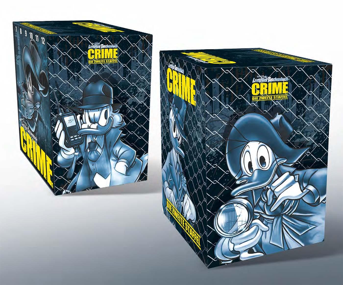 Cover: 9783841340177 | Lustiges Taschenbuch Crime Box - Die zweite Staffel | Band 07 - 12