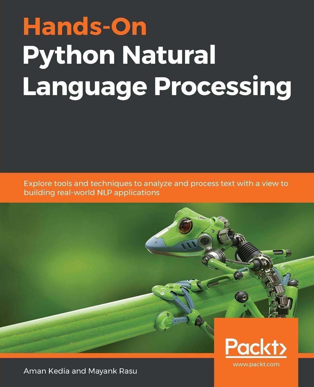 Cover: 9781838989590 | Hands-On Python Natural Language Processing | Mayank Rasu | Buch