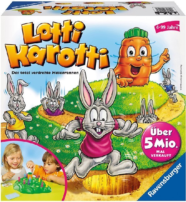 Cover: 4005556215560 | Ravensburger 21556 - Lotti Karotti, Brettspiel für Kinder ab 4...