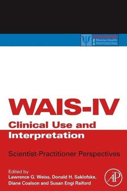 Cover: 9780123750358 | WAIS-IV Clinical Use and Interpretation | Buch | Gebunden | Englisch