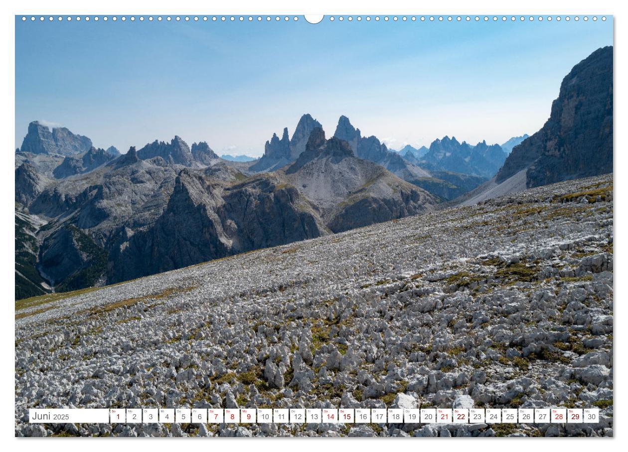 Bild: 9783457131978 | Sextener Dolomiten (hochwertiger Premium Wandkalender 2025 DIN A2...