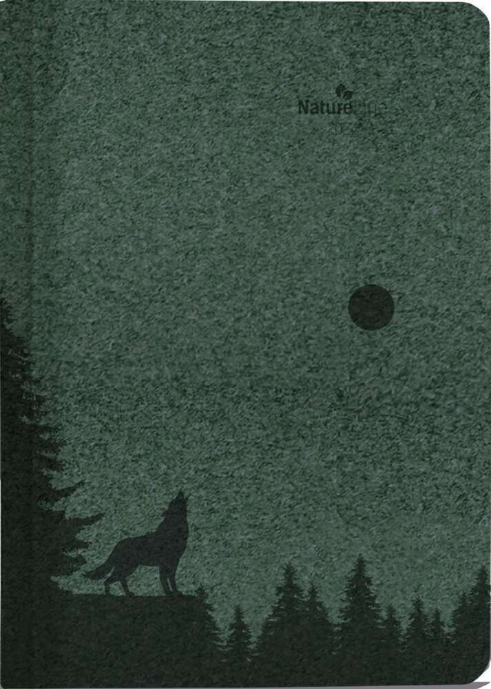 Cover: 4251732339876 | Buchkalender Nature Line Pine 2024 - Taschen-Kalender A5 - 1 Tag 1...