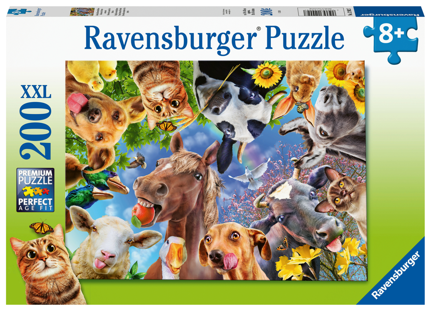 Cover: 4005556129027 | Ravensburger Kinderpuzzle - 12902 Lustige Bauernhoftiere -...