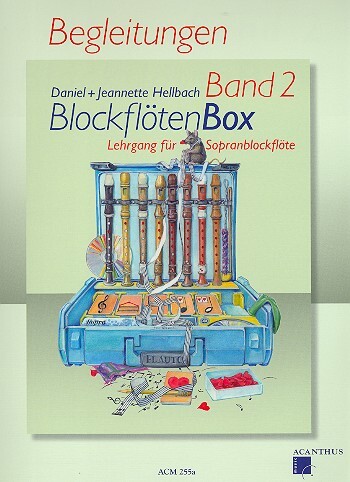 Cover: 9990051735789 | Blockflötenbox Band 2 Klavierbegleitung | Daniel Hellbach