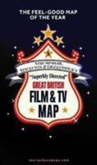 Cover: 9781999784584 | Great British Film &amp; TV Map | (Land-)Karte | Karte/Landkarte | 2019