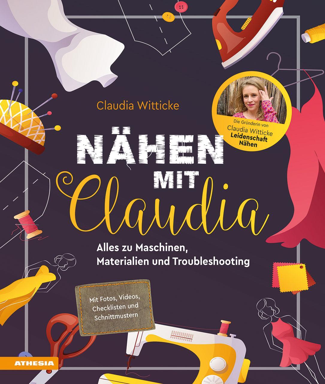 Cover: 9788868395025 | Nähen mit Claudia | Alles zu Maschinen, Materialien &amp; Troubleshooting