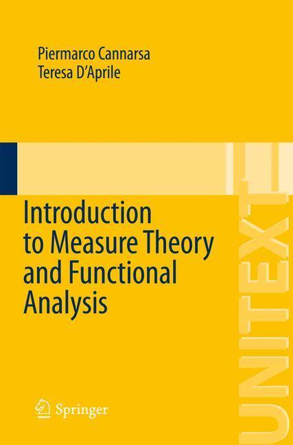 Cover: 9783319170183 | Introduction to Measure Theory and Functional Analysis | Taschenbuch