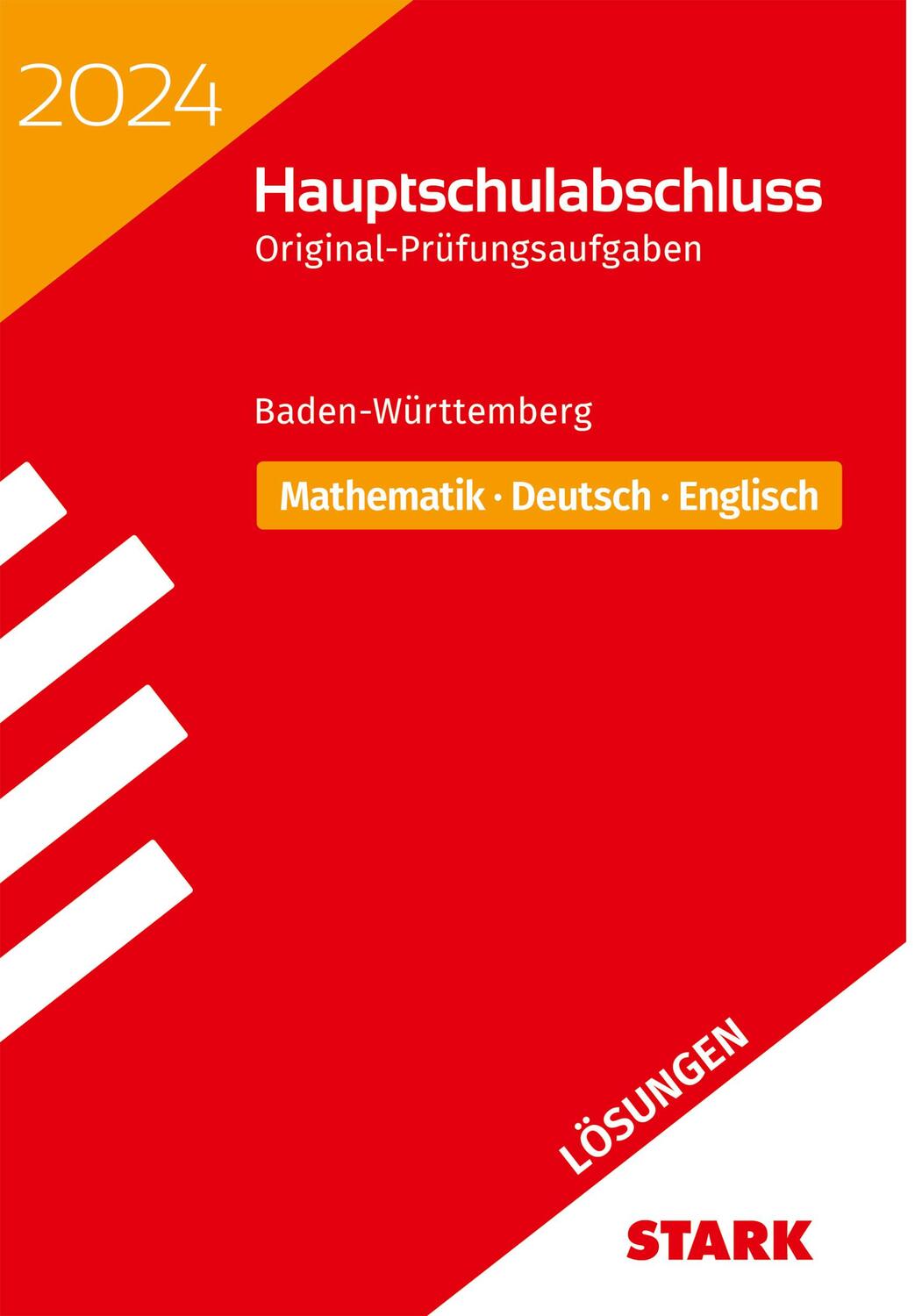 Cover: 9783849058388 | STARK Lösungen zu Original-Prüfungen Hauptschulabschluss 2024 -...