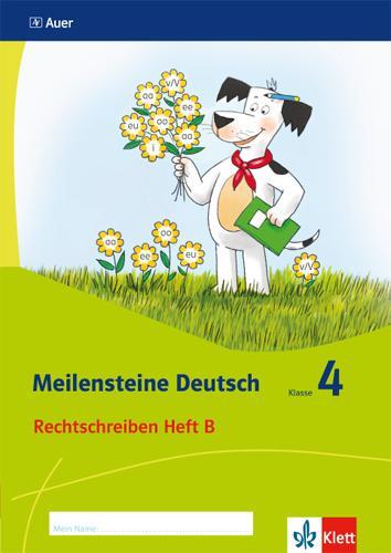 Cover: 9783120071402 | Meilensteine Deutsch. Rechtschreiben (Heft 2). - 4. Klasse. Ausgabe...