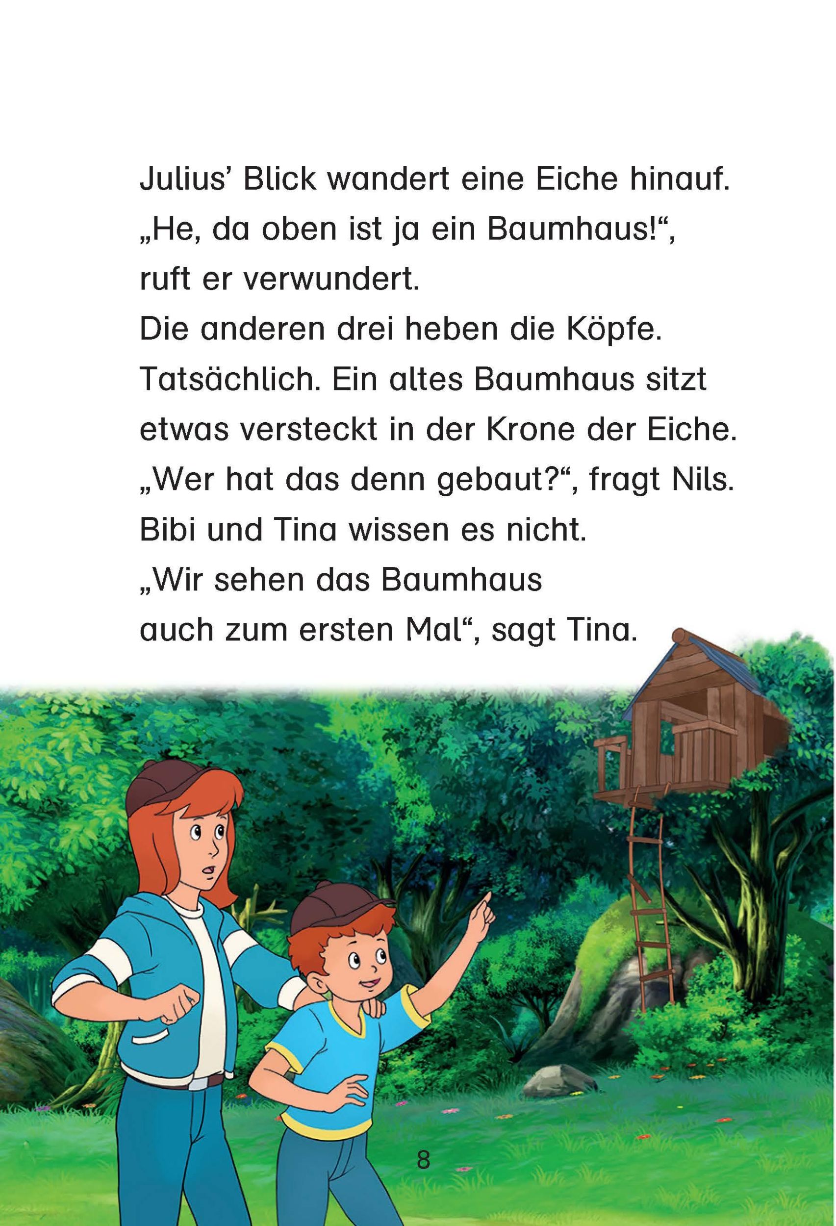 Bild: 9783129497142 | Bibi &amp; Tina: Die Nacht im Baumhaus | Erstleser 2. Klasse, ab 7 Jahren