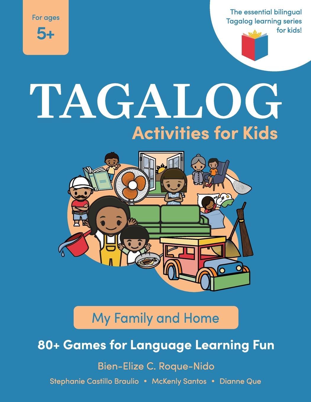 Cover: 9781734124149 | Tagalog Activities for Kids - My Family and Home | Roque-Nido | Buch