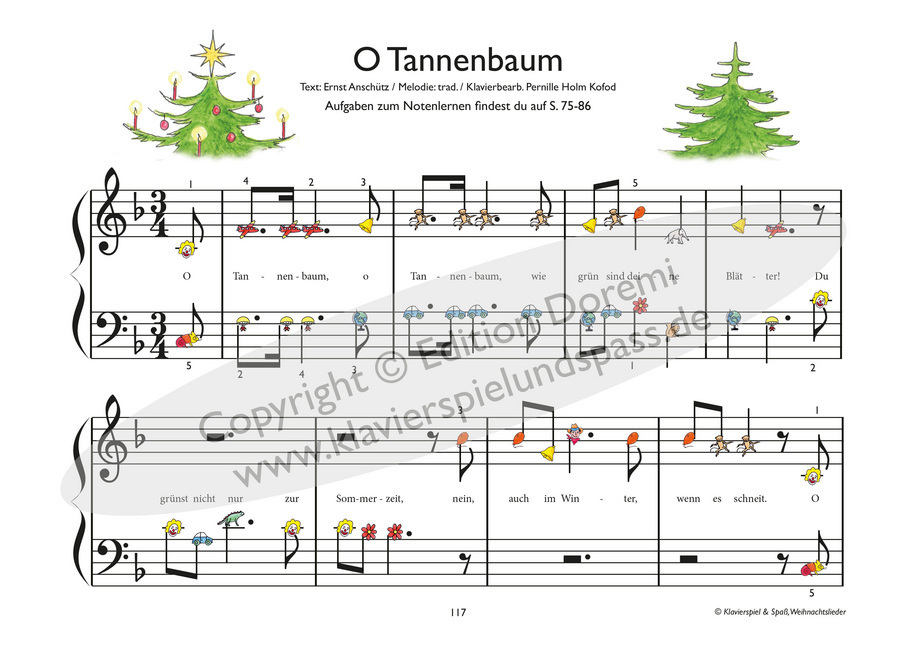 Bild: 9788799566785 | Klavierspiel &amp; Spaß - Weihnachtslieder zum Klavierspielen lernen