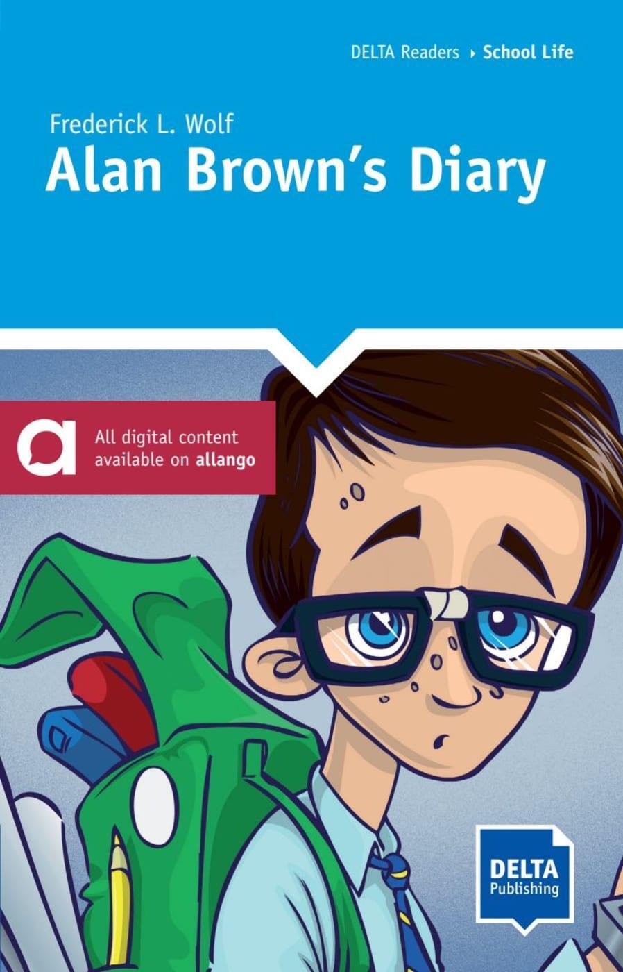 Cover: 9783125011205 | Alan Brown's Diary. Reader + Delta Augmented | Frederick L. Wolf