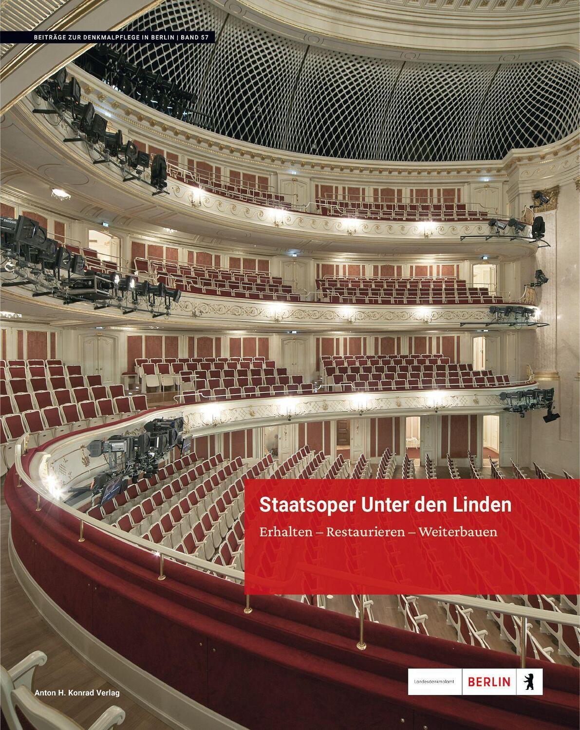 Cover: 9783874376068 | Staatsoper Unter den Linden | Erhalten - Restaurieren - Weiterbauen