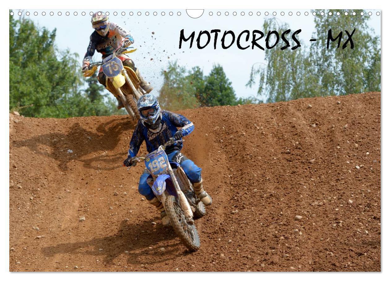 Cover: 9781325996216 | Motocross - MX UK-Version (Wall Calendar 2025 DIN A3 landscape),...