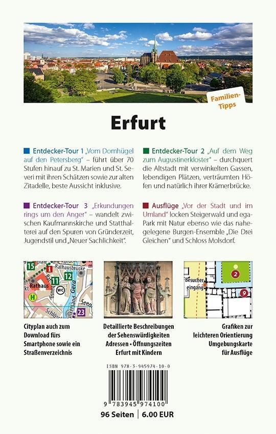 Bild: 9783945974100 | Erfurt - Der Stadtführer | Wolfgang Knape | Taschenbuch | 96 S. | 2020