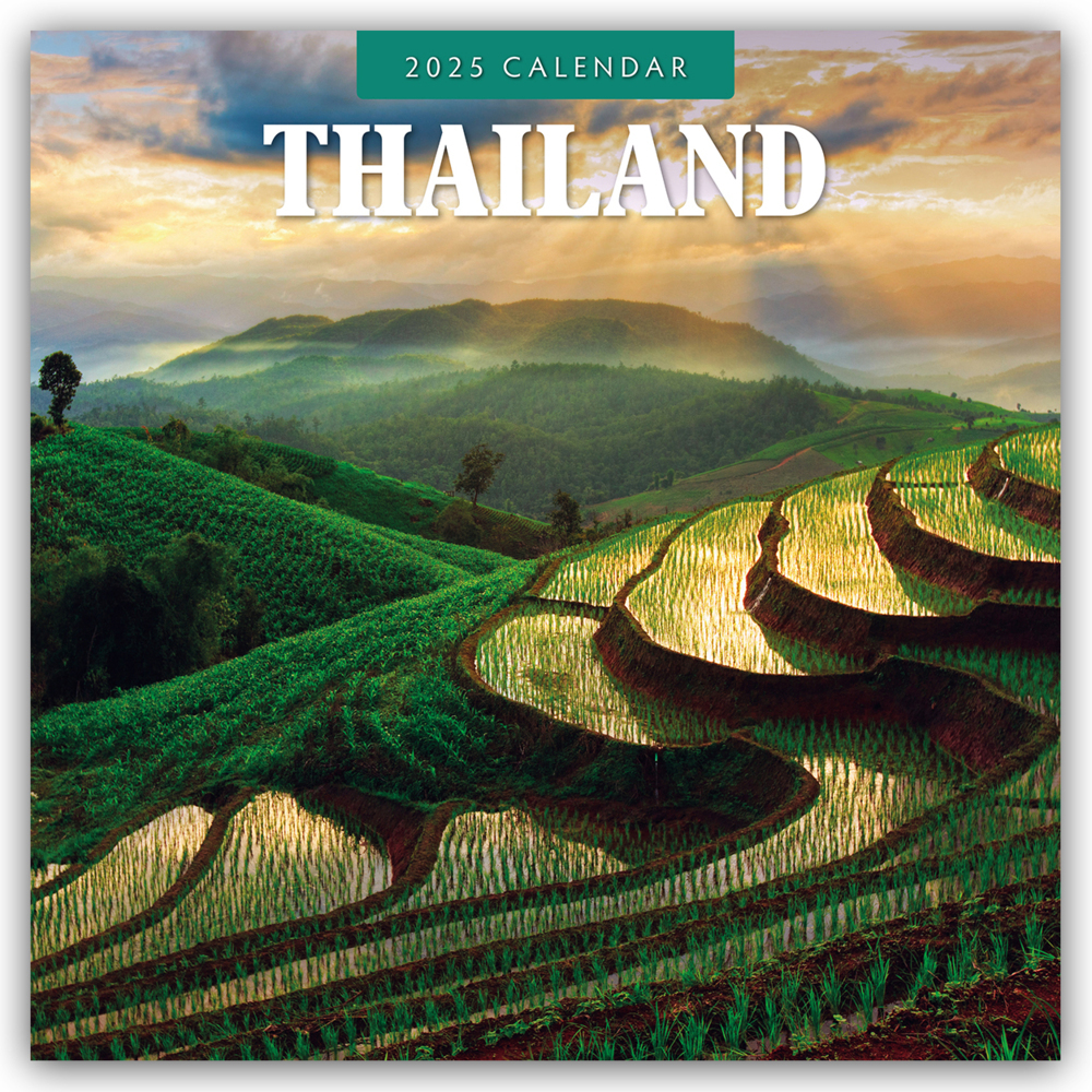 Cover: 9781804426432 | Thailand 2025 - 16-Monatskalender | Red Robin Publishing Ltd | 14 S.