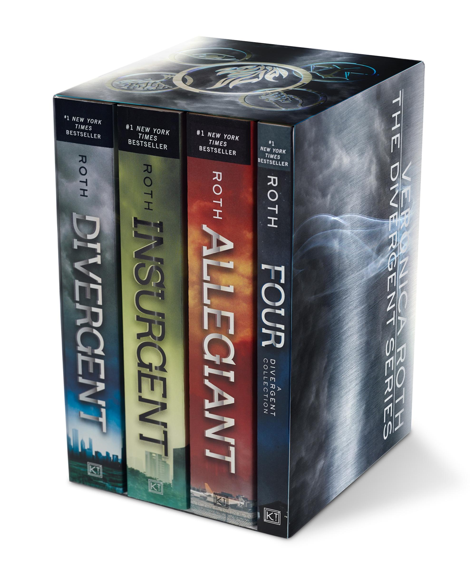 Cover: 9780062421371 | Divergent Series Set: Divergent, Insurgent, Allegiant, Four | Roth