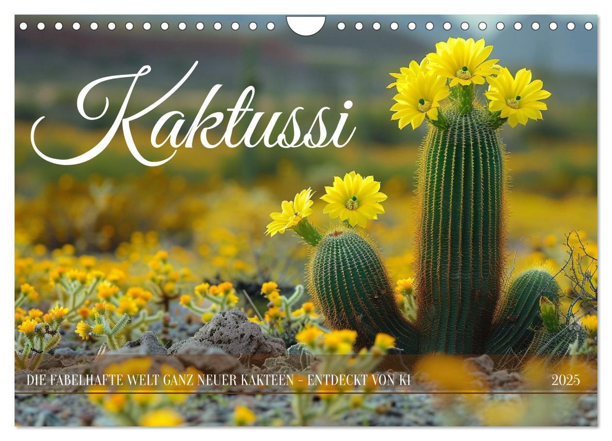 Cover: 9783383801327 | Kaktussi (Wandkalender 2025 DIN A4 quer), CALVENDO Monatskalender