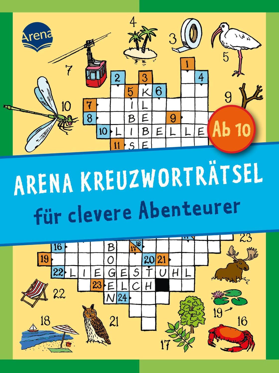 Cover: 9783401714042 | Arena Kreuzworträtsel für clevere Abenteurer | Stefan Haller | Buch