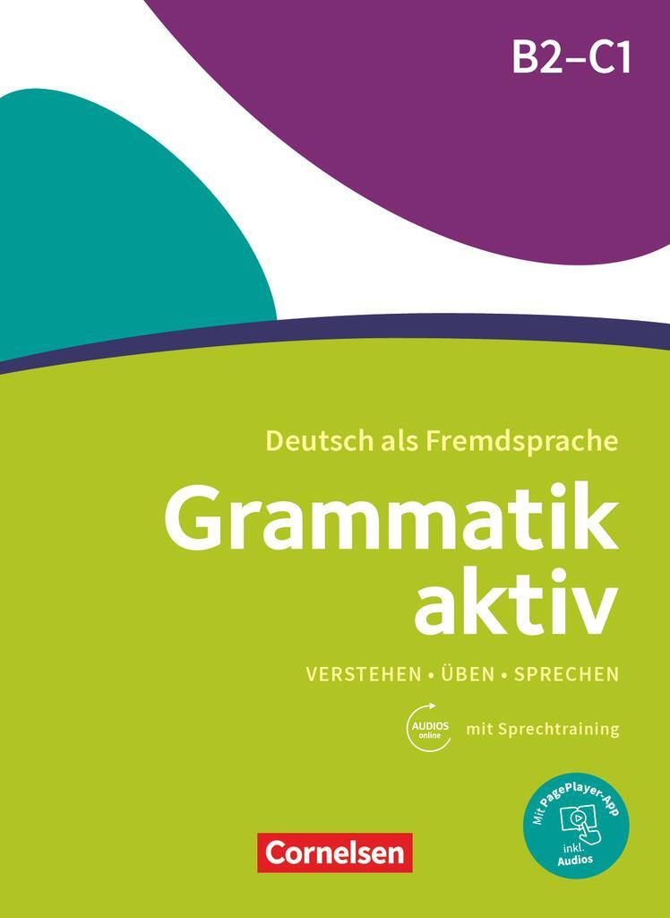 Cover: 9783060214822 | Grammatik aktiv B2-C1 - Üben, Hören, Sprechen | Ute Voß | Taschenbuch