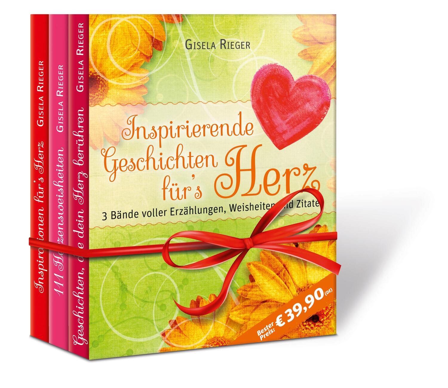 Cover: 9783981988116 | Inspirierende Geschichten für`s Herz. 3 Bände | Gisela Rieger | Buch