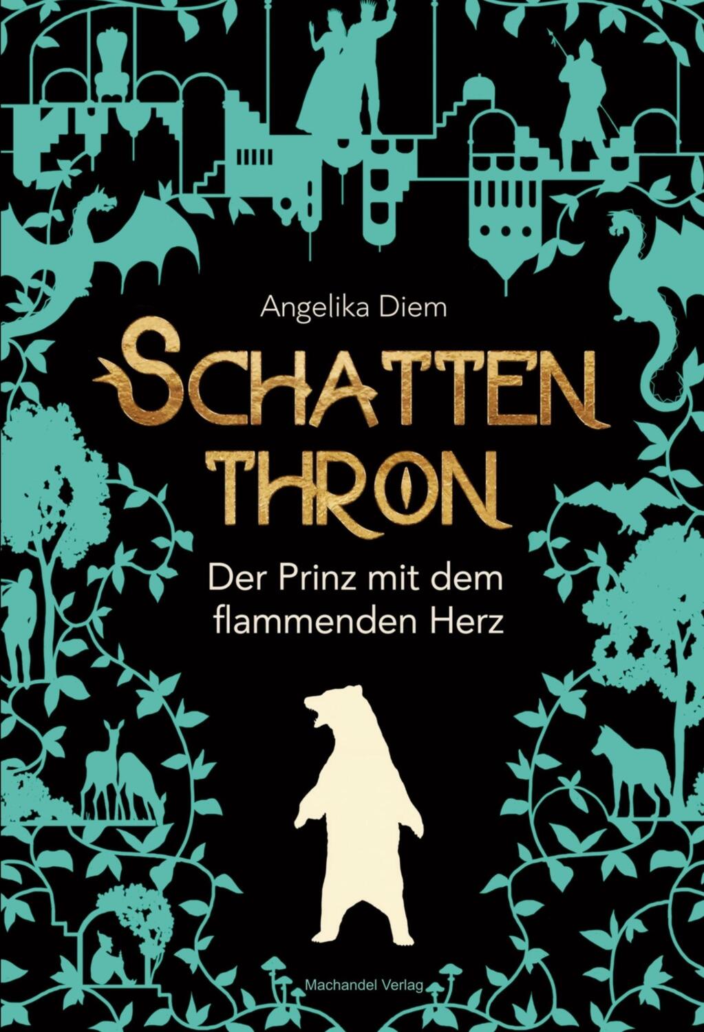 Cover: 9783959591300 | Schattenthron II | Der Prinz mit dem flammenden Herz | Angelika Diem