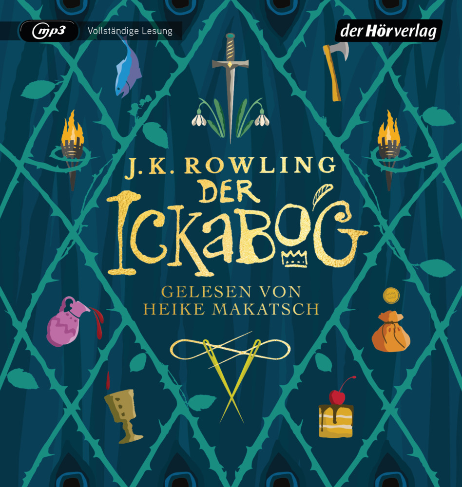 Cover: 9783844541878 | Der Ickabog, 1 Audio-CD, 1 MP3 | J. K. Rowling | Audio-CD | 471 Min.