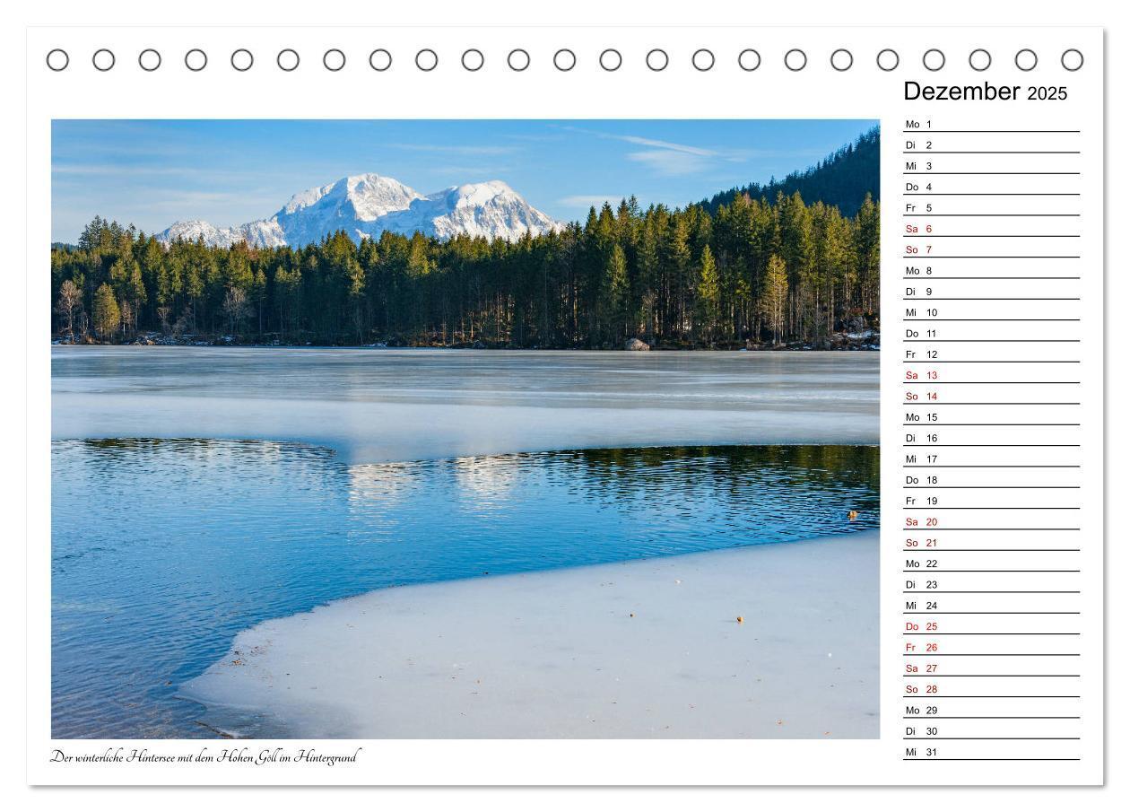 Bild: 9783435351510 | Rund um den Hintersee und Zauberwald (Tischkalender 2025 DIN A5...