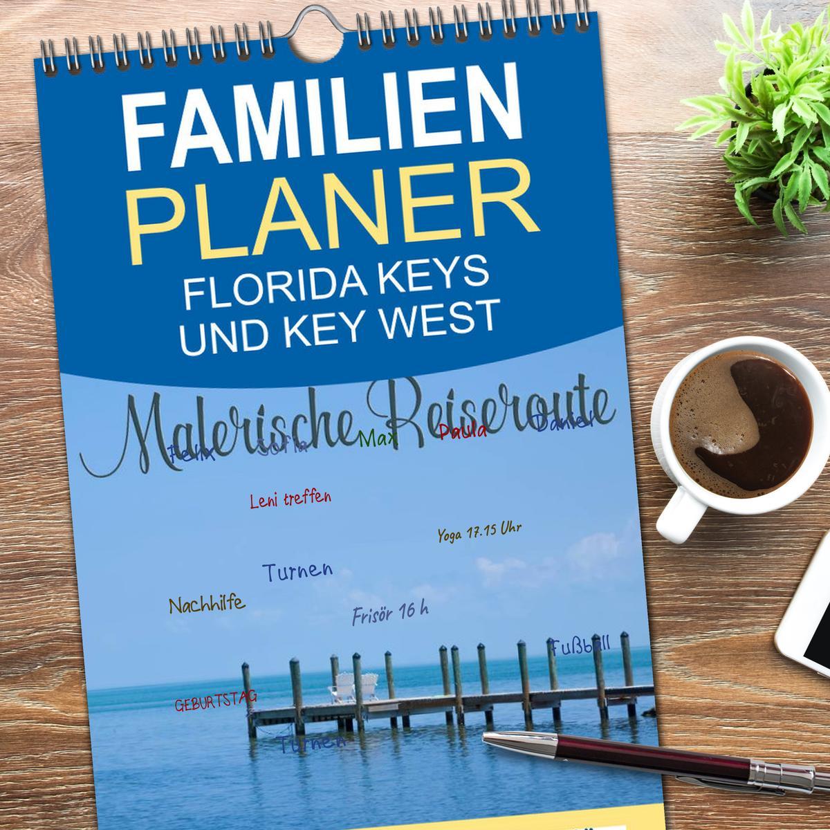 Bild: 9783457117507 | Familienplaner 2025 - FLORIDA KEYS UND KEY WEST Malerische...