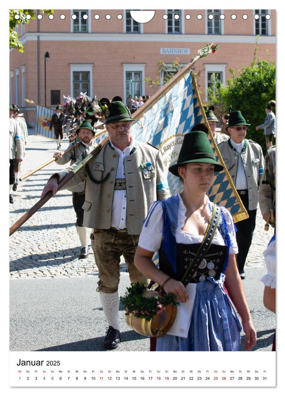 Bild: 9783435971770 | Bayerische Gebirgsschützen (Wandkalender 2025 DIN A4 hoch),...