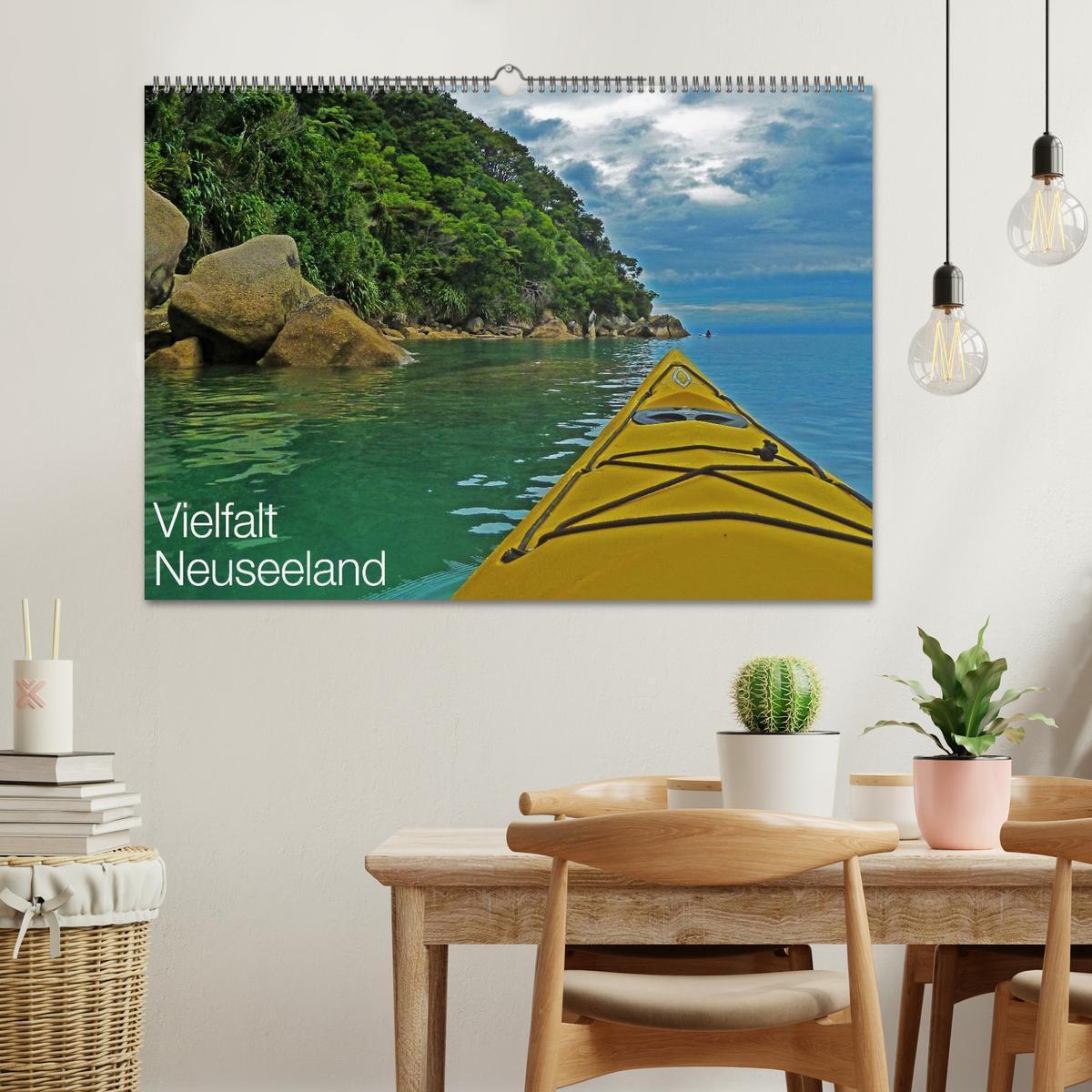 Bild: 9783435822768 | Vielfalt Neuseeland (Wandkalender 2025 DIN A2 quer), CALVENDO...