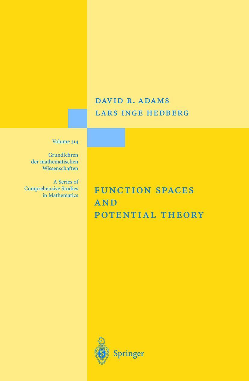 Cover: 9783540570608 | Function Spaces and Potential Theory | Lars I. Hedberg (u. a.) | Buch