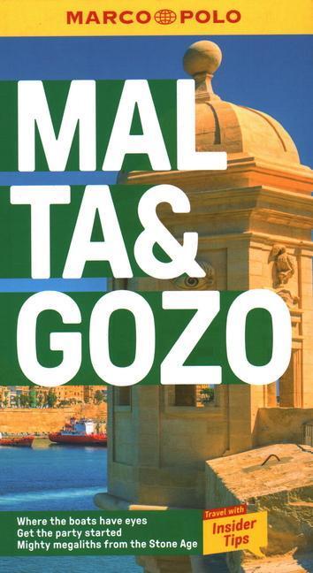 Cover: 9781914515057 | Malta and Gozo Marco Polo Pocket Travel Guide - with pull out map