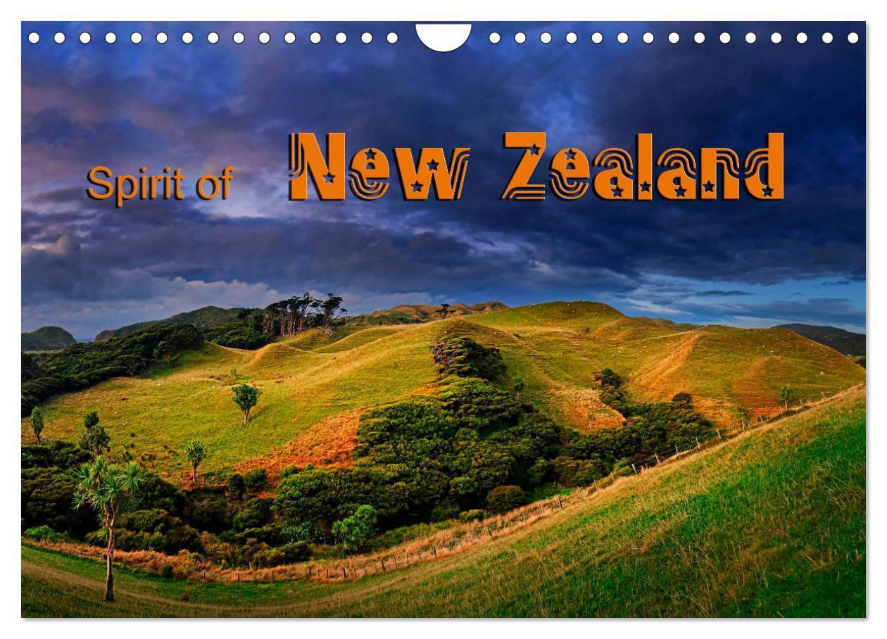 Cover: 9781325840397 | Spirit of New Zealand (Wall Calendar 2024 DIN A4 landscape),...