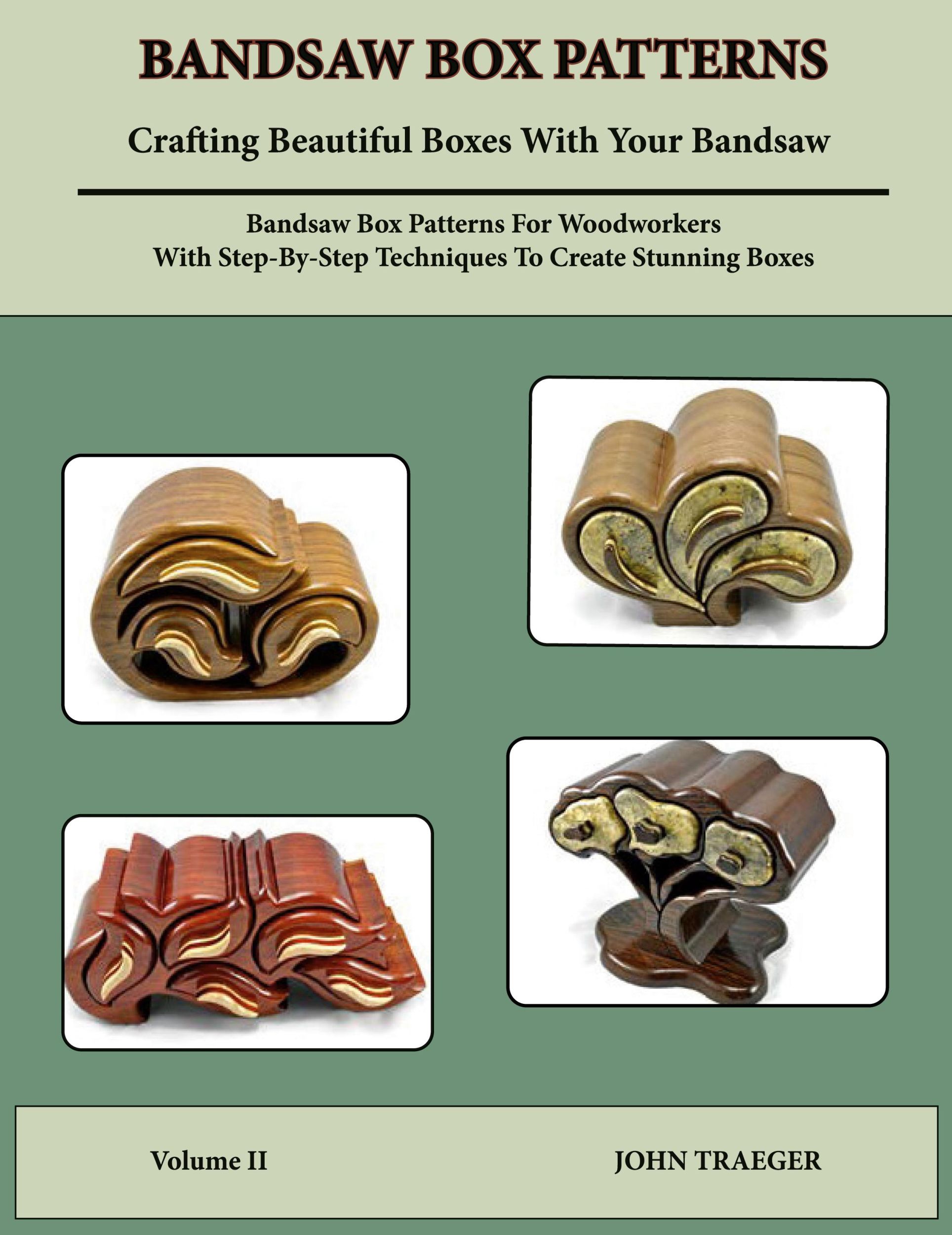 Cover: 9781735296142 | Bandsaw Box Paterns | Volume II | John Traeger | Taschenbuch | 2024