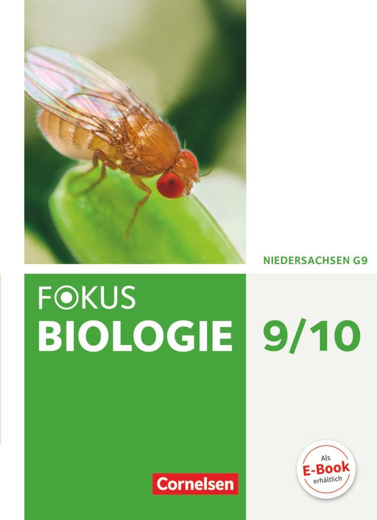 Cover: 9783060136254 | Fokus Biologie 9./10. Schuljahr - Gymnasium Niedersachsen G9 -...
