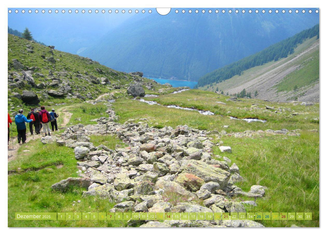 Bild: 9783435003853 | E5 - ZU FUSS ÜBER DIE ALPEN VON OBERSTDORF NACH MERAN (Wandkalender...